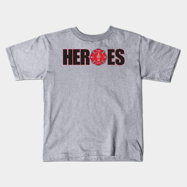 Heroes - For all you essential workers out here. Kids T-Shirt by justSVGs